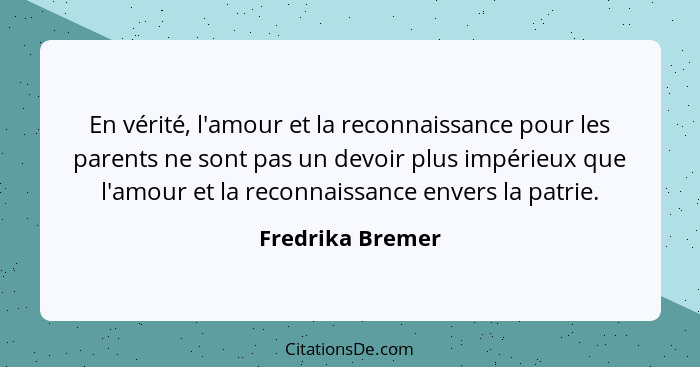 Fredrika Bremer En Verite L Amour Et La Reconnaissance Po