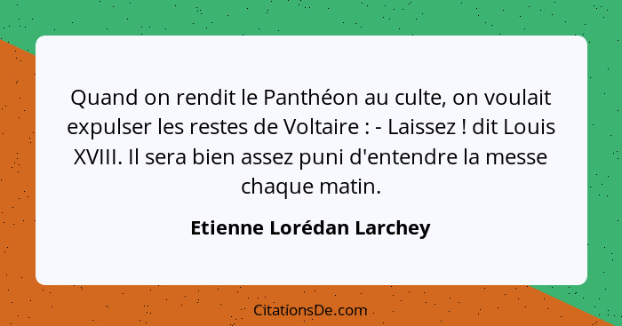 Etienne Loredan Larchey Quand On Rendit Le Pantheon Au Cul